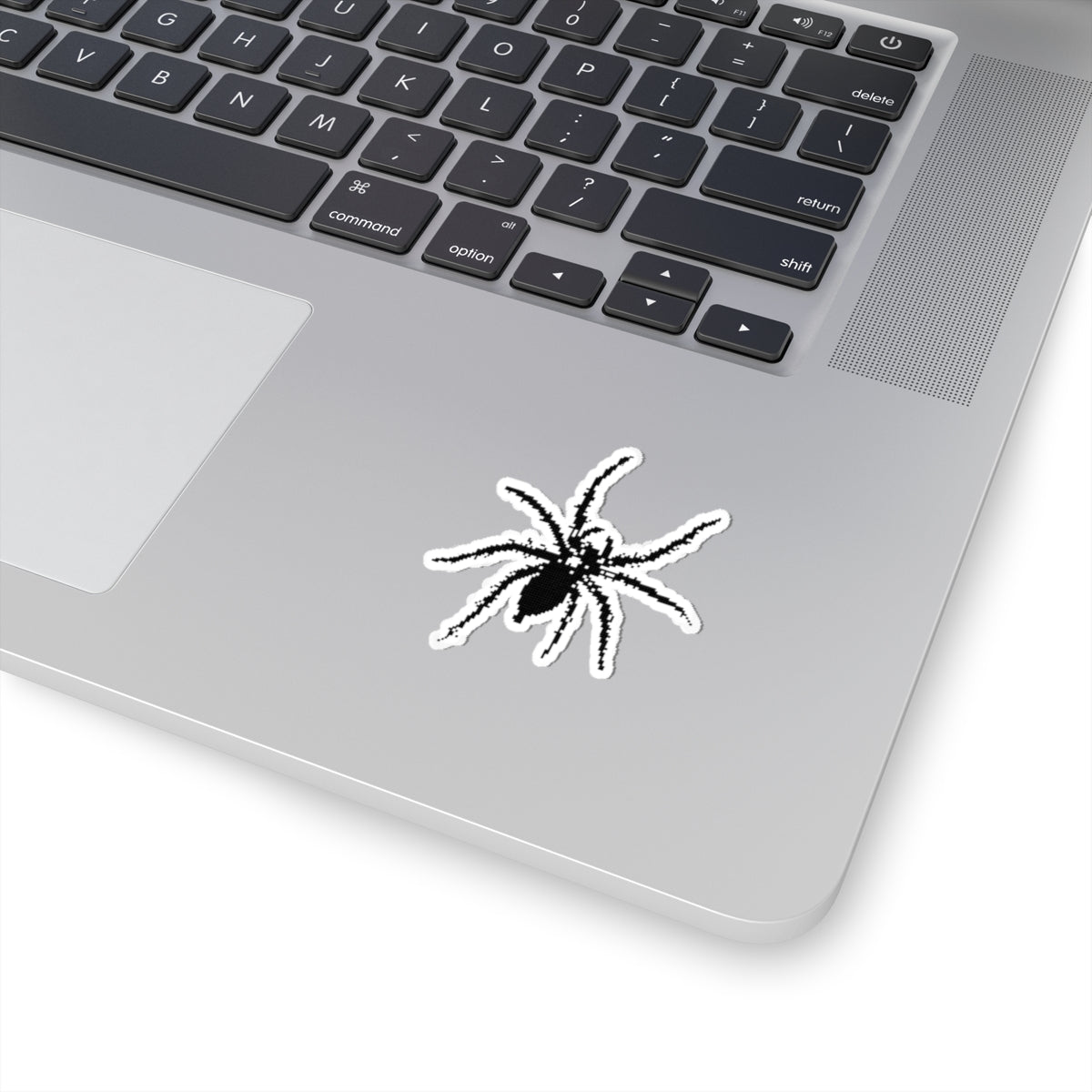 Spider Kiss-Cut Sticker — Black Arachnid LapTop Decal