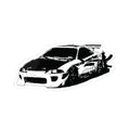 Eclipse gsx sticker