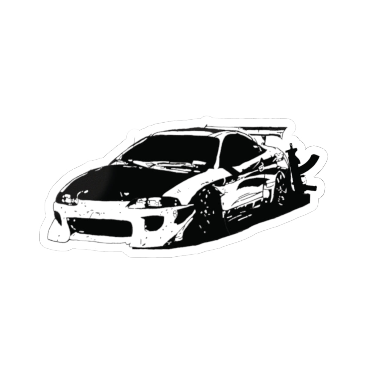 Eclipse gsx sticker