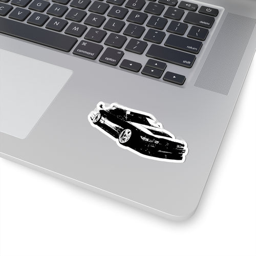 S13 Sticker – Black & White JDM Sports Car Decal